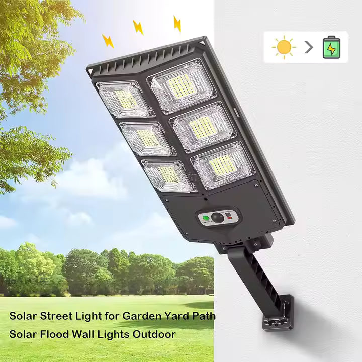 Solar Powered Motion Sensor Street Light