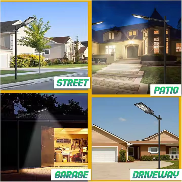 Solar Powered Motion Sensor Street Light